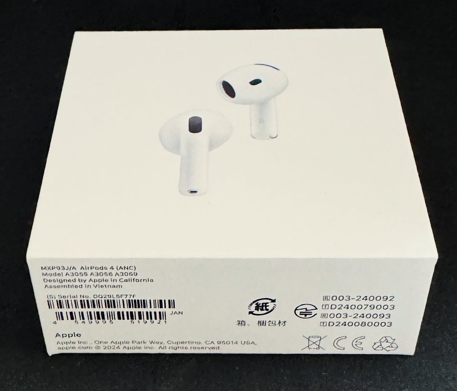AirPods4 ノイズキャンセルモデルが届きました！