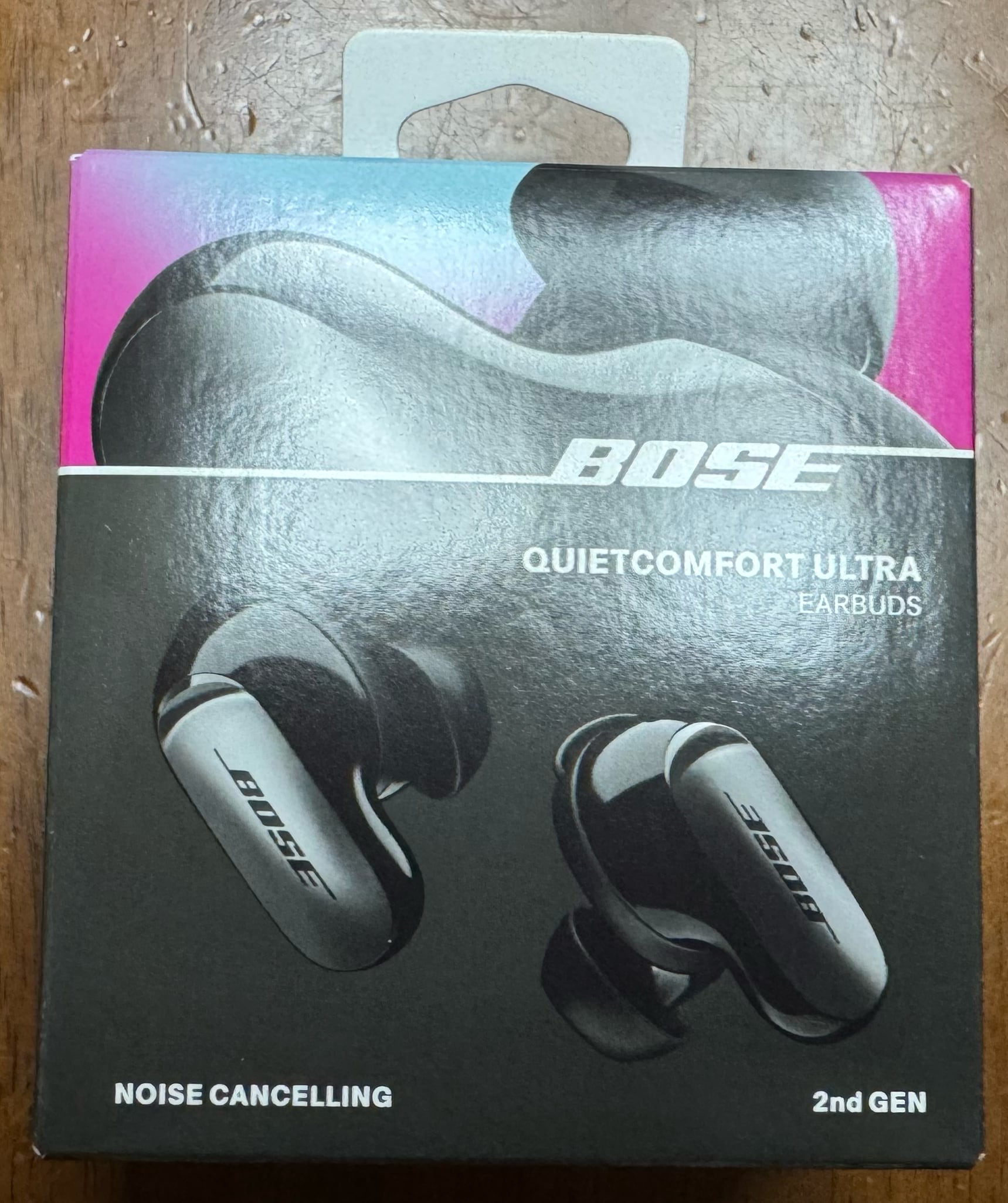 Bose QuietComfort Ultra Earbuds（第2世代）外箱表