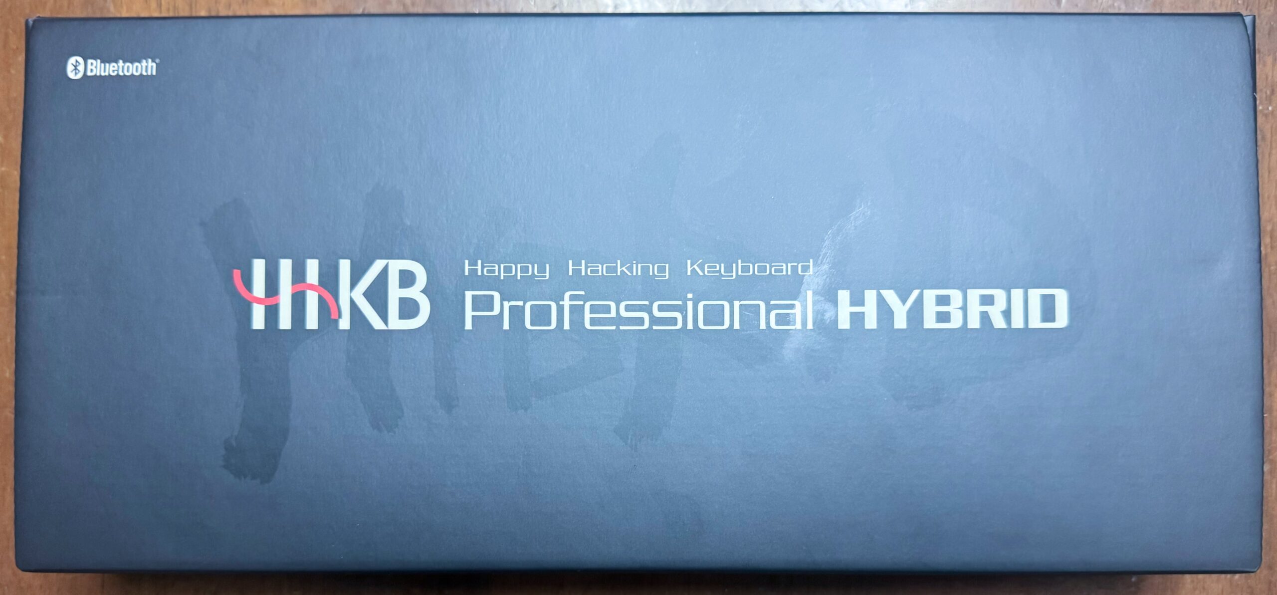HHKB Professional HYBRID 外箱 高級感漂います。