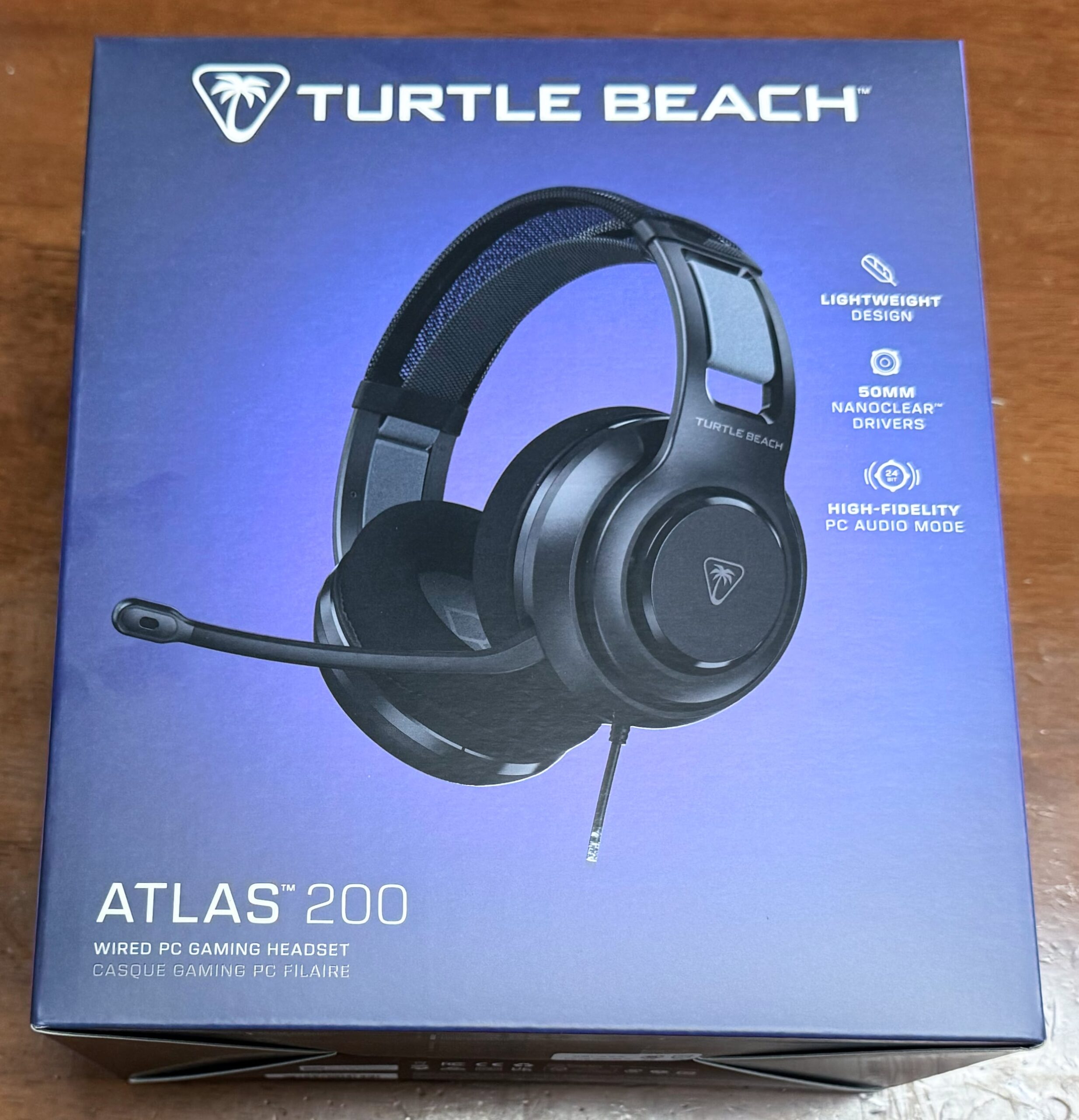 Turtle Beach Atlas200 Outer Box